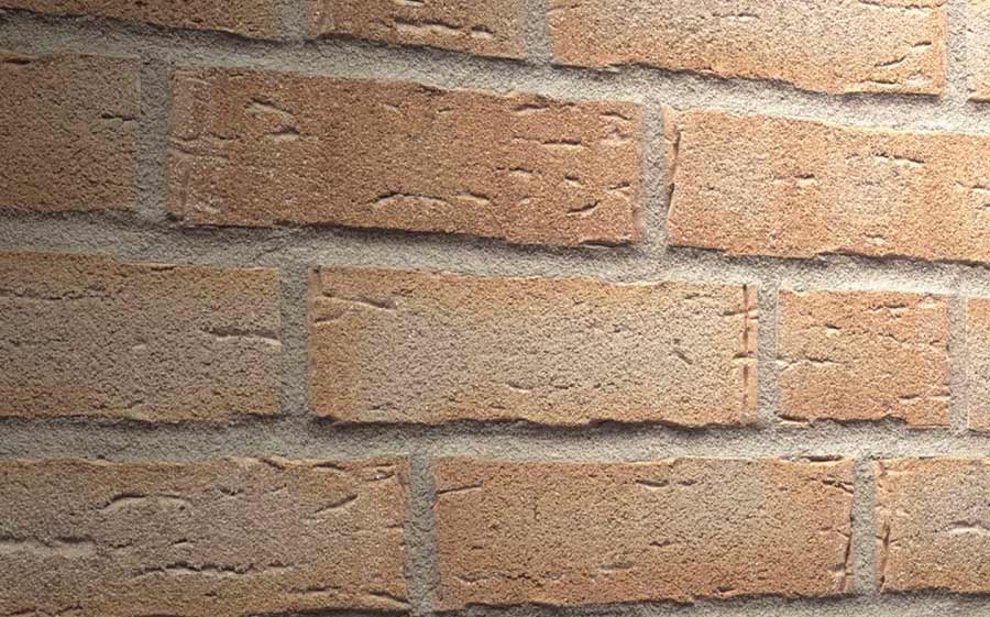 Клинкерная фасадная плитка Feldhaus Klinker R681 Sintra terracotta bario, 240*52*17 мм