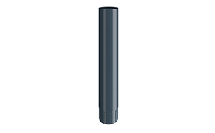 Соединительная труба LINDAB MST сталь, темно-серая, D 100 мм, L 1 м
