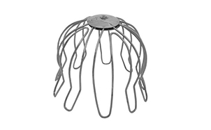 Сетка в воронку AQUASYSTEM "Паук" оцинкованная сталь, D 90 мм