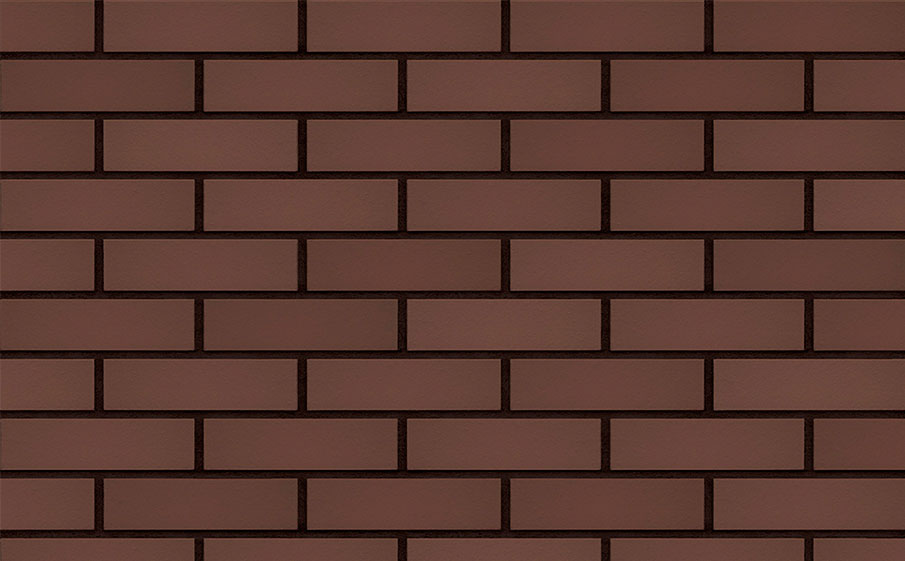 Клинкерная фасадная плитка KING KLINKER Dream House Коричневый (03) гладкая NF, 240*71*10 мм