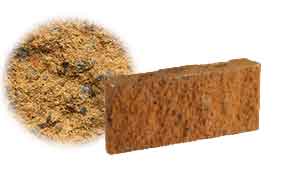 Облицовочный бетонный камень рядовой Меликонполар СКЦ 2Л-17 бежевый, 360*60*140 мм