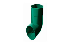 Слив трубы Verat зеленый, D 82 мм