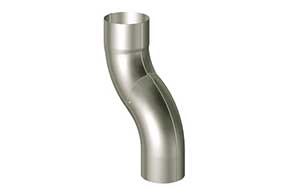 Колено трубы соединительное LINDAB SOKN сталь, серебристый металлик, D 100 мм