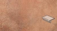 Клинкерная ступень фигурный угол Stroher Keraplatte Aera 755 camaro, 294x115x52x10 мм