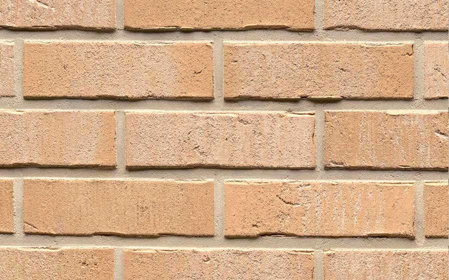 Фасадная плитка ручной формовки Feldhaus Klinker R733 Vascu crema pandra, 240*71*14 мм