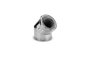 Отвод SCHIEDEL KERASTAR 45 град., D 300 мм