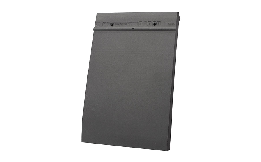 Керамическая черепица рядовая Koramic 301 Plain Tile Smooth Braised  Blue