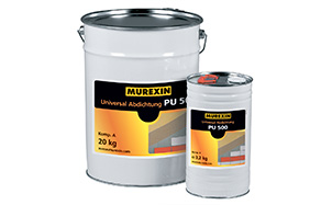 Универсальная полиуретановая гидроизоляционная смесь MUREXIN PU 500, комплект 23,2 кг