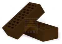 Керамический облицовочный кирпич Terex какао гладкий 1 НФ 250*120*65 мм