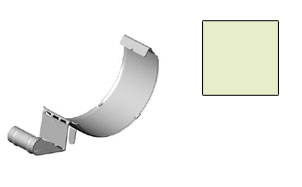 Соединитель желоба CM Vattern белый, D 150 мм