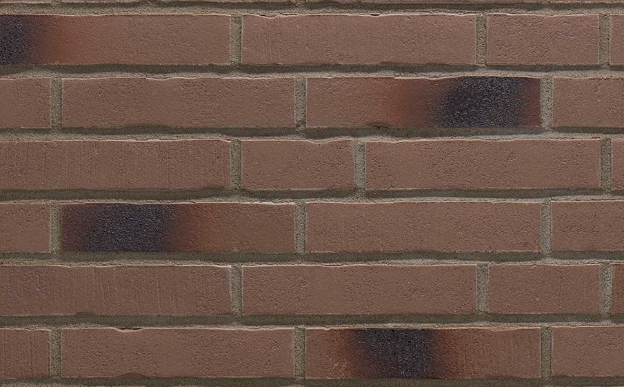 Клинкерная фасадная плитка Stroher Handstrich 393 eisenasche шероховатая, 240*52*14 мм