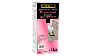 Плиточный клей MUREXIN XL зимний, 25 кг
