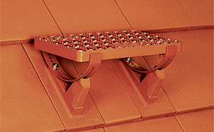 Комплект безопасной подножки BRAAS Янтарь вишня, 410*250 мм
