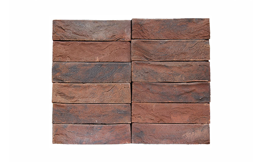 Кирпич лицевой керамический полнотелый ручной формовки Донские зори Матвеевский, 250*60*65 мм