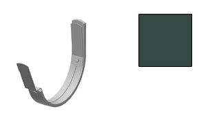 Крюк крепления желоба короткий CM Vattern темно-серый, D 125 мм, L 70 мм