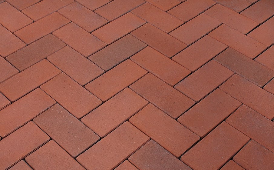 Тротуарная клинкерная брусчатка Penter Heide, 200x100x71 мм