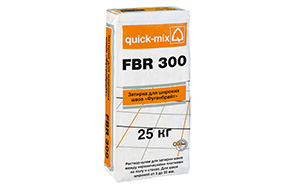 Затирка для швов quick-mix FBR 300 нефрит, 25 кг
