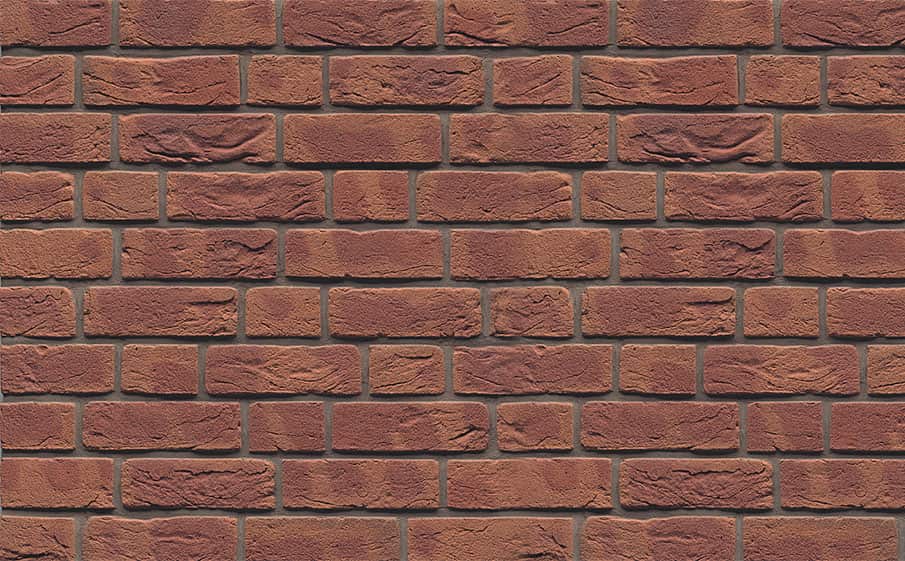 Кирпич ручной формовки Muhr Nr 2, Rotbraun-bunt geflammt, 210*100*65 мм