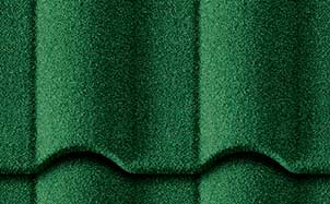 Композитная черепица METROTILE Галло зеленый, 1315 * 418 мм