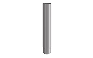 Соединительная труба LINDAB MST сталь, графитовый металлик, D 87 мм, L 1 м