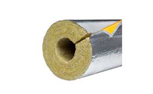 Минераловатный цилиндр PAROC Hvac Section AluCoat T, 76/30 мм