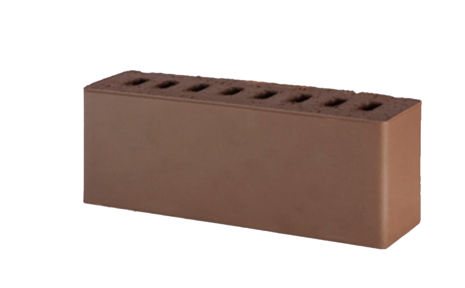 Кирпич керамический пустотелый Lode Brunis гладкий, 250*85*65 мм