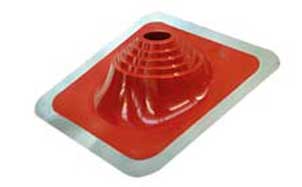 Кровельная проходка угловая №2 Borge черная