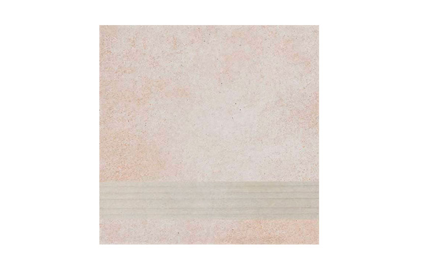 Клинкерная плитка для ступени с насечкой Euramic Cadra E520 sare, 300x294x8 мм