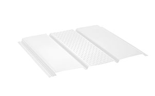 Софит с центральной перфорацией AQUASYSTEM белый RAL 9010, 1*0,303 м