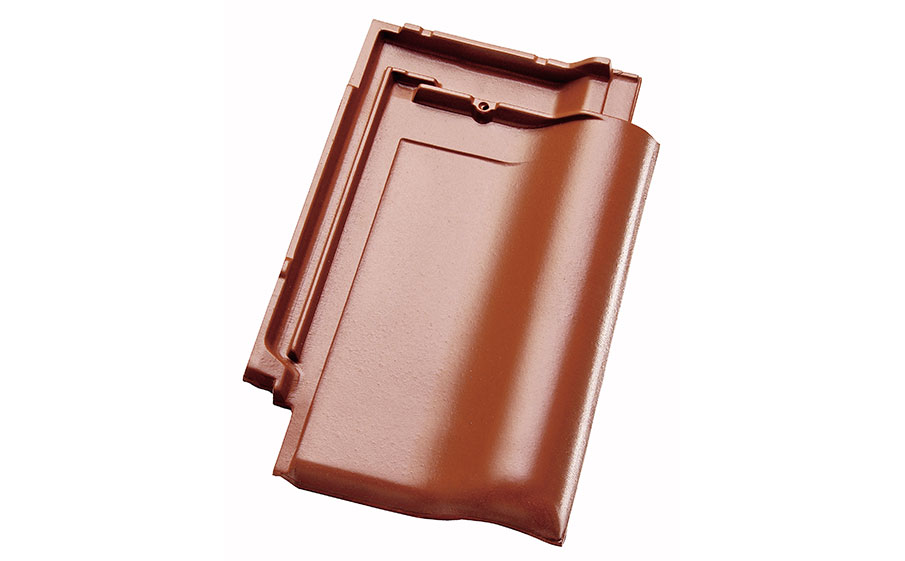Керамическая черепица рядовая Koramic Universo 10 Copper Brown Engobe