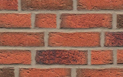 Клинкерная фасадная плитка Feldhaus Klinker R687 Sintra terracotta linguro, 240*52*17 мм