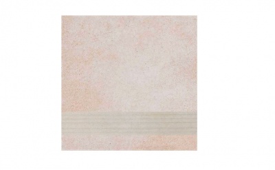 Клинкерная плитка для ступени с насечкой Euramic Cadra E520 sare, 300x294x8 мм