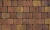 Плитка тротуарная ВЫБОР Классико 1КО.6 M, Листопад Саванна коричнево-оранжево-желтый гладкий, (в комплекте 2 камня)