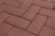 Клинкерная тротуарная брусчатка Lode Brunis коричневая шероховатая, 200*100*52 мм