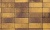Плитка тротуарная ВЫБОР Паркет 4П.6, Листопад Янтарь коричнево-желтый гладкий, 180*60*60 мм