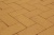 Клинкерная тротуарная брусчатка Lode Dzintra желтая шероховатая, 200*100*52 мм