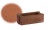 Облицовочный бетонный камень торцевой Меликонполар СКЦ 2Р-16 красный 3%, 250*120*90 мм