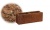 Облицовочный бетонный камень торцевой Меликонполар СКЦ 2Л-13 коричневый 3%, 380*120*140 мм