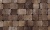 Плитка тротуарная ВЫБОР Классико 1КО.6 M, гладкий Листопад Хаски бело-бежево-коричневый гладкий (в комплекте 2 камня)