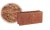 Облицовочный бетонный камень рядовой Меликонполар СКЦ 2Л-4 красный 1,5%, 390*120*188 мм