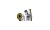 Отвод с покрытием из алюминиевой фольги с нахлестом на продольном разрезе Hvac Bend AluCoat T, 64/25 мм
