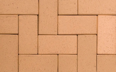 Тротуарная клинкерная брусчатка ABC Lederfarben-nuanciert, 200х100х45 мм