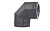 Отвод SCHIEDEL PERMETER 50 T450 NI 90 град. черный, D 300/350 мм