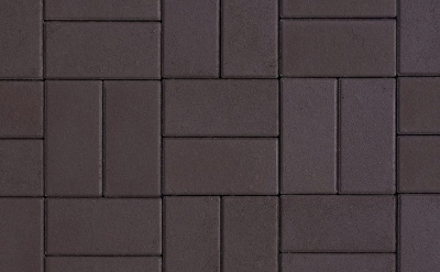 Плитка тротуарная ВЫБОР ЛА-Линия 2П.4, гладкая, коричневый, 200х100х40 мм