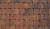 Плитка тротуарная ВЫБОР Классико 1КО.6 M, Листопад Арабская ночь красно-коричнево-оранжевый гладкий, (в комплекте 2 камня)