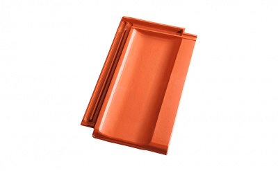 Керамическая черепица рядовая Koramic Cosmo 15 (E80) Red Engobe