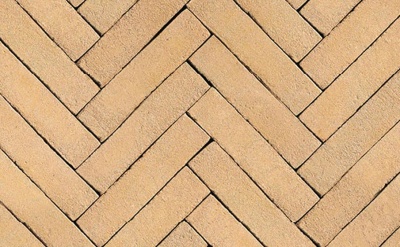 Клинкерная тротуарная брусчатка ручной формовки Penter Siena zandgeel, 200х50х85 мм