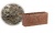 Облицовочный бетонный камень торцевой Меликонполар СКЦ 2Л-4 черный, 390*120*188 мм