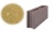 Облицовочный бетонный камень рядовой Меликонполар СКЦ 2Р-14 желтый, 380*80*140 мм