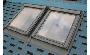 Комплект из 2-х окладов (бок о бок) для плоской кровли VELUX EKS 0021, 660*1180 мм